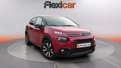Usado Citroën C3 Feel 82 CV (60 kW) 2017 Rojo Berlina