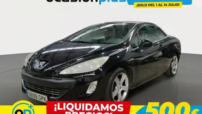 Usado Peugeot 308 CC 150 CV (110 kW) 2009 Negro Descapotable