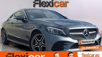 Usado Mercedes C200 184 CV (135 kW) 2019 Gris Coupe