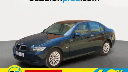 Usado BMW 320 163 CV (119 kW) 2007 Verde Berlina