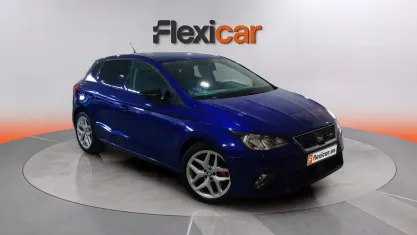 Usado Seat Ibiza FR 116 CV (85 kW) 2017 Azul Berlina