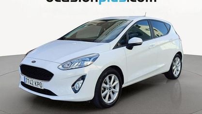 Usado Ford Fiesta Trend+ 85 HP (62 kW) 2018 Branco Citadino