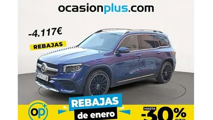 Azul Usado 2020 Mercedes GLB220 AMG SUV | 32.682 € (Precio justo)