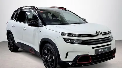 Käytetty Citroën C5 Aircross Shine 225 HP (165 kW) 2021 Valkoinen Katumaasturi