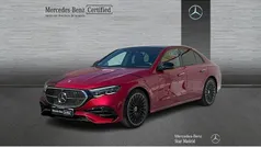Rojo Usado 2024 Mercedes E220 Berlina | 69.990 € (Precio justo)