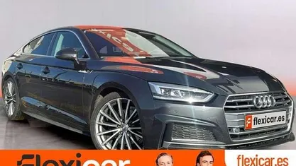 Usado Audi A5 Sportback Premium 190 CV (139 kW) 2018 Gris Utilitario