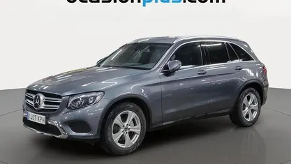 Usado Mercedes GLC250 211 CV (155 kW) 2018 Gris SUV