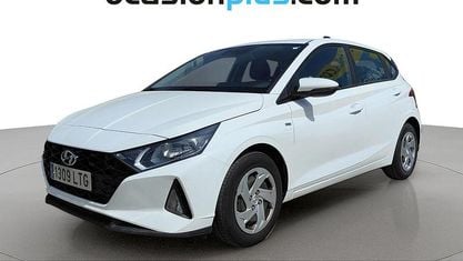 Brugt Hyundai i20 100 HK (73 kW) 2021 Hvid Hatchback