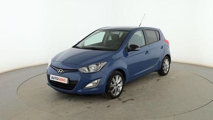 Brugt Hyundai i20 GO! 100 HK (73 kW) 2014 Blå Hatchback