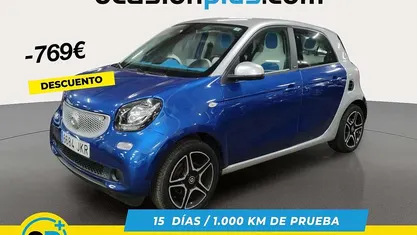 Azul Usado 2015 Smart ForFour Proxy Utilitario | 9621 € (Precio justo)