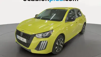 Usado Peugeot 208 Style 110 CV (80 kW) 2025 Amarillo Utilitario