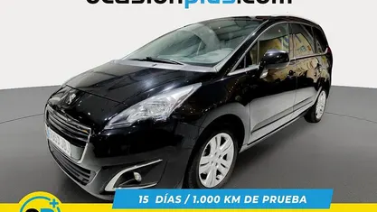 Negro Usado 2014 Peugeot 5008 Allure Monovolumen | 7980 € (Buen precio)