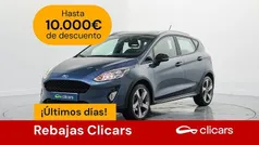Azul Usado 2018 Ford Fiesta Active Utilitario | 10.390 € (Buen precio)