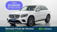 Blanco Usado 2018 Mercedes GLC220 SUV | 28.990 € (Buen precio)