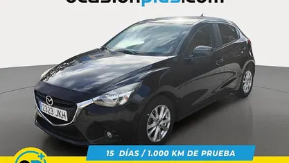 Usado Mazda 2 Style+ 90 CV (66 kW) 2015 Negro Utilitario