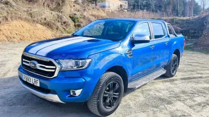 Usado Ford Ranger Limited 170 CV (125 kW) 2021 Azul Pickup/Camioneta