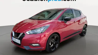 Usado Nissan Micra 92 CV (67 kW) 2022 Rojo Utilitario