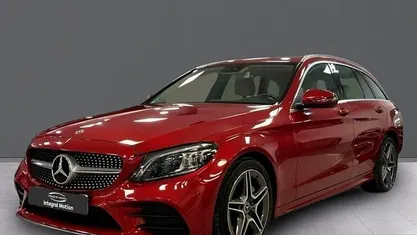 Usado Mercedes C220 194 CV (142 kW) 2019 Rojo Familiar