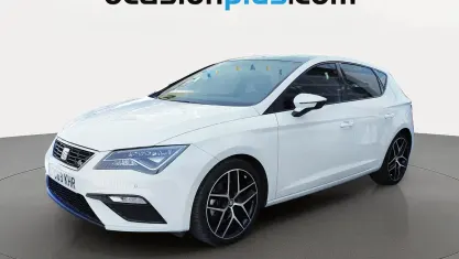 Usado Seat Leon FR 184 CV (135 kW) 2018 Blanco Utilitario