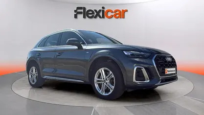 Usado Audi Q5 S-Line 204 CV (150 kW) 2021 Gris SUV
