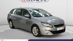 Gris Usado 2017 Peugeot 308 Style Familiar | 9690 € (Precio justo)