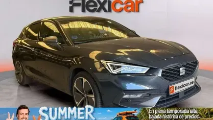 Usado Seat Leon FR 205 CV (150 kW) 2021 Gris Utilitario