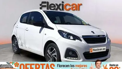 Usado Peugeot 108 Allure 82 CV (60 kW) 2018 Blanco Utilitario