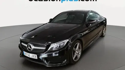 Usado Mercedes C220 AMG 170 CV (125 kW) 2017 Negro Coupe