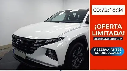 Blanco Usado 2022 Hyundai Tucson SUV | 18.790 € (Precio justo)