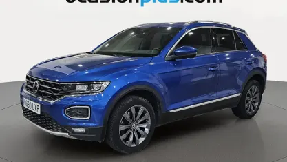 Usado VW T-Roc Sportline 150 CV (110 kW) 2022 Azul SUV