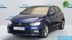Azul Usado 2021 VW Polo R-line Berlina | 18.890 € (Precio justo)