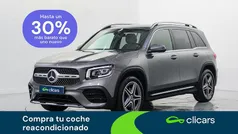Gris Usado 2021 Mercedes GLB200 SUV | 35.990 € (Precio justo)