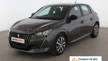 Usado Peugeot 208 Active 101 CV (74 kW) 2023 Gris Utilitario