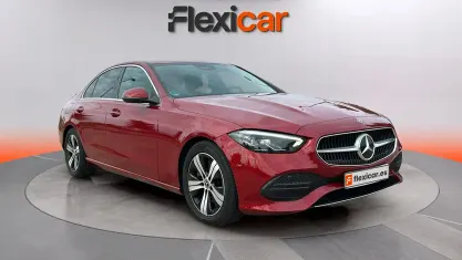 Usado Mercedes C200 163 CV (119 kW) 2023 Rojo Berlina