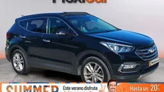 Negro Usado 2017 Hyundai Santa Fe Style SUV | 22.790 € (Precio justo)