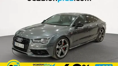 Usado Audi A7 Competition 326 CV (239 kW) 2015 Gris Berlina