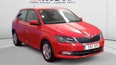 Rojo Usado 2017 Skoda Fabia Ambition Berlina | 10.840 € (Precio justo)