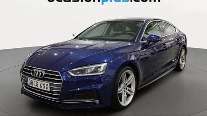 Occasion Audi A5 Sportback Sport 150 PK (110 kW) 2018 Blauw Hatchback