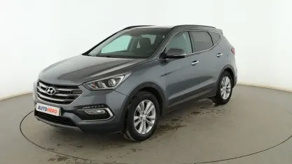 Usado Hyundai Santa Fe 200 HP (147 kW) 2017 Cinzento SUV