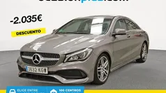 Gris Usado 2018 Mercedes CLA180 Berlina | 21.800 € (Precio justo)