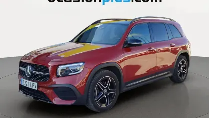 Usado Mercedes GLB200 150 CV (110 kW) 2021 Rojo SUV
