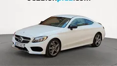 Blanco Usado 2018 Mercedes C220 AMG Coupe | 25.910 € (Precio justo)