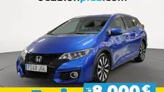 Azul Usado 2015 Honda Civic Lifestyle Familiar | 10.200 € (Precio justo)