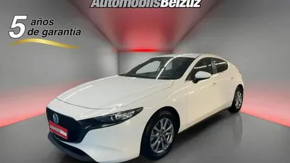 Usado Mazda 3 Prime-Line 140 CV (102 kW) 2024 Blanco Berlina