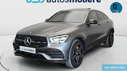Usado Mercedes GLC300e 320 CV (235 kW) 2021 Gris SUV