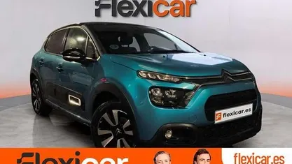 Usado Citroën C3 PureTech 83 CV (61 kW) 2022 Azul Utilitario