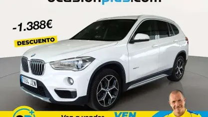 Usado BMW X1 150 CV (110 kW) 2017 Blanco SUV