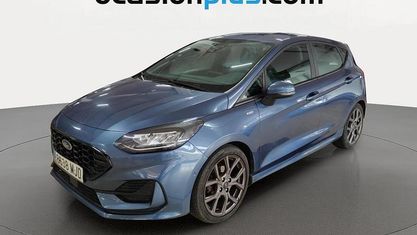 Usado Ford Fiesta ST-Line 125 CV (91 kW) 2023 Azul Utilitario