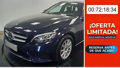 Negro Usado 2019 Mercedes C200 Business Familiar | 19.890 € (Buen precio)