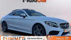 Blanco Usado 2017 Mercedes C220 Coupe | 27.890 € (Precio justo)